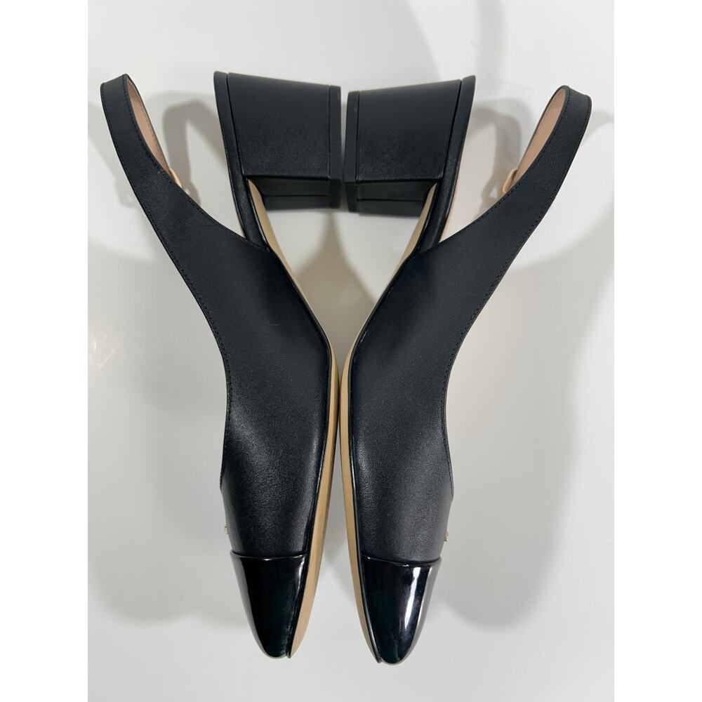 Coach Erica Leather Slingbacks Black Patent FG4251 - Size 8B - Picture 3 of 7